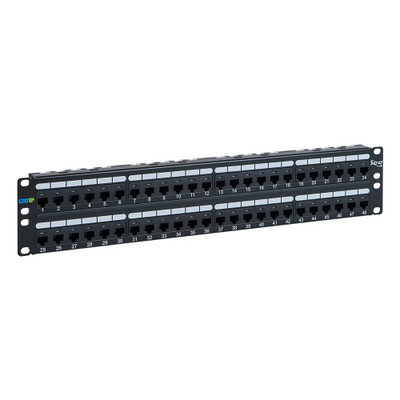 ICMPP0486B - PATCH PANEL, CAT6A, 48-P, 2 RMS | VERTICAL 110 PUNCH DOWN, INCLUDES 4 RACK SCREWS