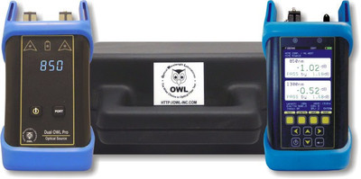 Fiber OWL 7V Auto-Test Kit with VFL & Length Test Port