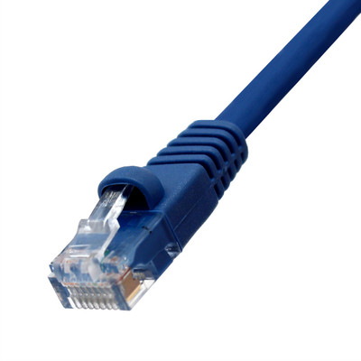 Cat5e Snagless Unshielded (UTP) Ethernet Cable - Blue Jacket