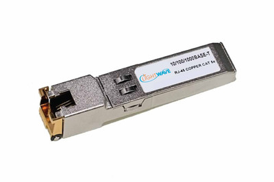 J8177C-LW - 1000BASE-T SFP Transceiver, CAT 5 Copper RJ45