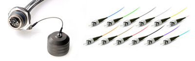 12 Channel Pierside Jamnut Recepticle to ST, 1.5 Meter, Multimode OM3 12 Channel Pierside Jamnut Recepticle to ST, 1.5 Meter, Multimode OM3