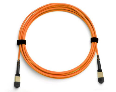 24-Fiber MTP/MPO Fiber Optic Cable, Multimode OM1, Plenum