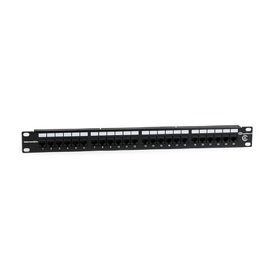 ICC Patch Panel, Cat5e, 24Port, RJ45 to 4PR 110, 1RMS