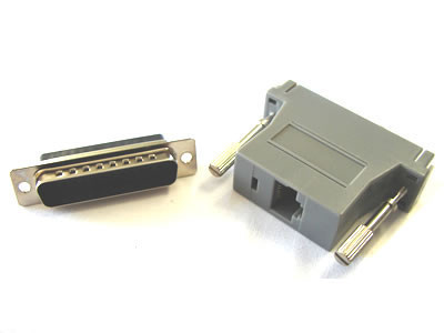 NMA-8509 - NMA-8509 Modular Adapter, RJ45-DB25 Male