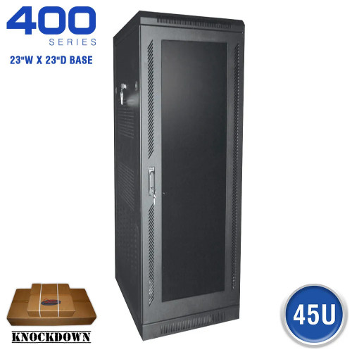 FE4019-45-02 - Quest Mfg. 400 Series Floor Enclosure, full front view