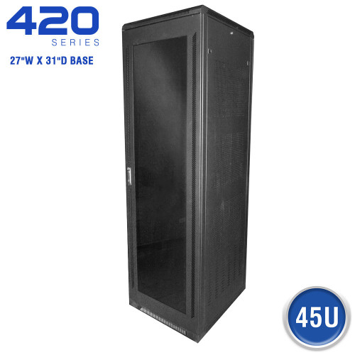 FE4219-45-02 - Quest Mfg. 420 Series Floor Enclosure, full front