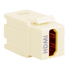 IC107HDMAL - HDMI Module, Female to Female, Almond