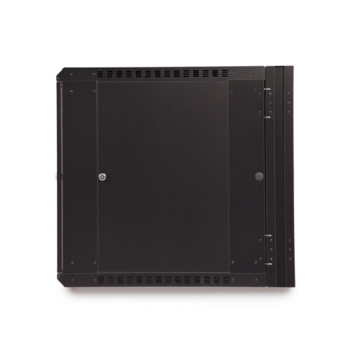 12U LINIER® Swing-Out Wall Mount Cabinet, back view