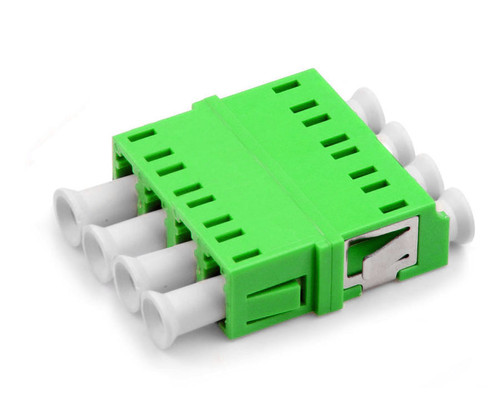 988-6S11-N - LC Quad Fiber Coupler, Blue, No Flange | Shop