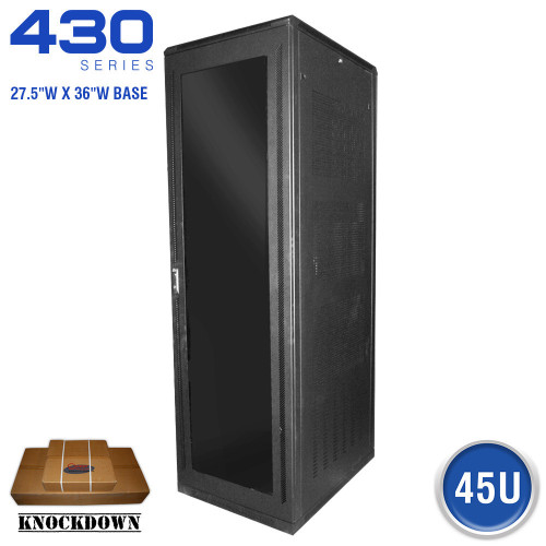 FE4319-45-02 - Quest Mfg. 430 Series Floor Enclosure, full front