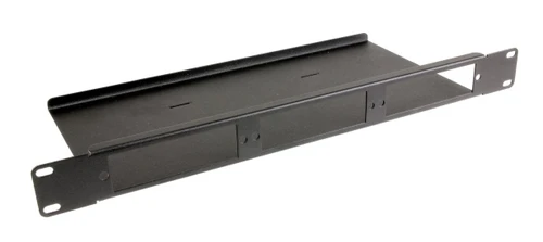 RAC-1X-TRAY - Rackmount 1U LGX Compatible Fiber Patch Tray, Holds 3 LGX Adapter Panels, front view