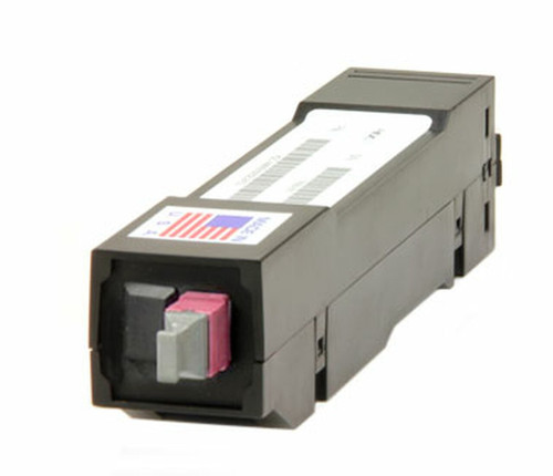 HD8² Cassette, 24 Strand, 50/125 OM4, CS/UPC (12) Port, Violet Duplex, Front - (1) Port MTP Elite 24 Fiber Rear, Male Violet, Straight (Type A) Pinout