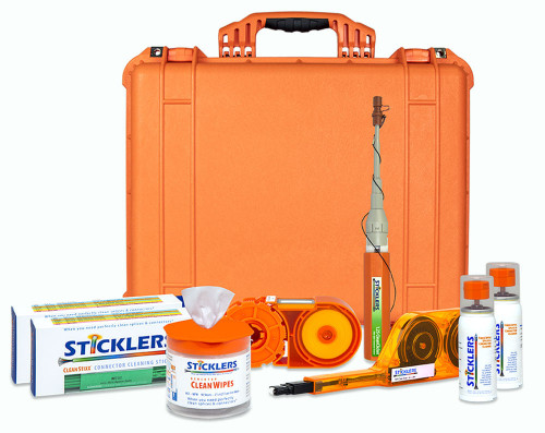 Sticklers CleanKit LC/MPO Fiber Optic Cleaning Kit - MCC-FK17