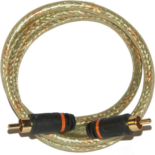 VCA-7020 Adapter Cable, 6'' Dual RCA (M) to RCA (F), Black | Shop