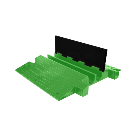 2-Channel Yellow Jacket® Extreme Heavy-Duty Cable Protector for 5" Lines