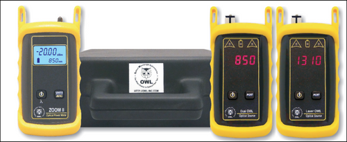 ZOOM 2 / Dual OWL 850 / Laser OWL 1310 Test Kit shown