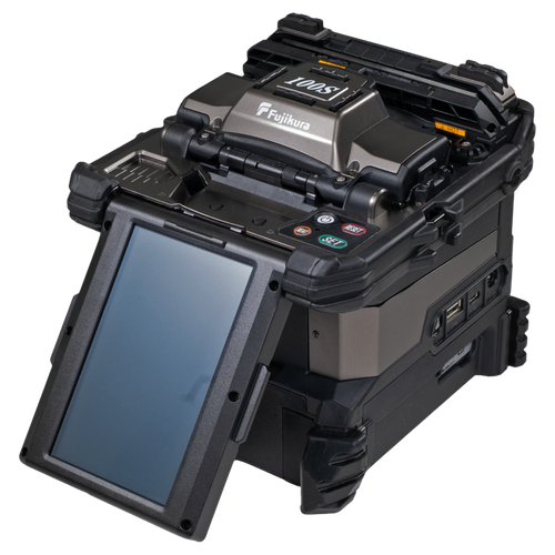 S018655 - Fujikura 100S+ Dual Fiber Fusion Splicer - angled view