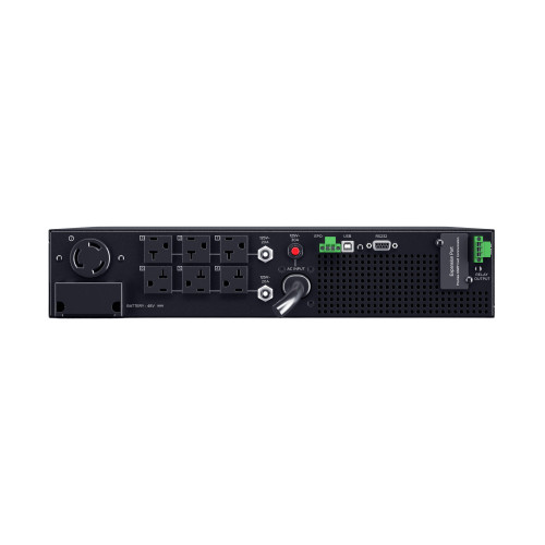OL3KRTHDTAA features double-conversion topology for seamless power protection,  back view