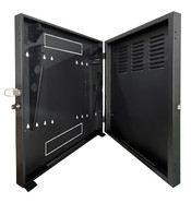 ERVWC-2U36 - 2U VERTICAL WALL CABINET - 36IN  USABLE DEPTH, shown open