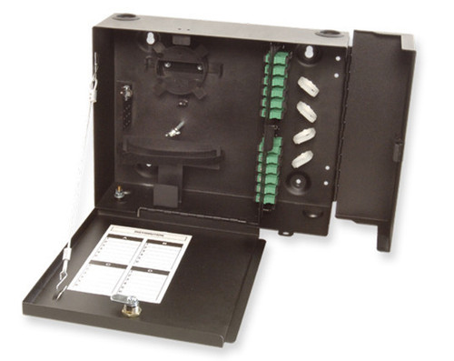 NEMA 4 Rated, 4 Panel Fiber Distribution Unit | Cables Plus USA