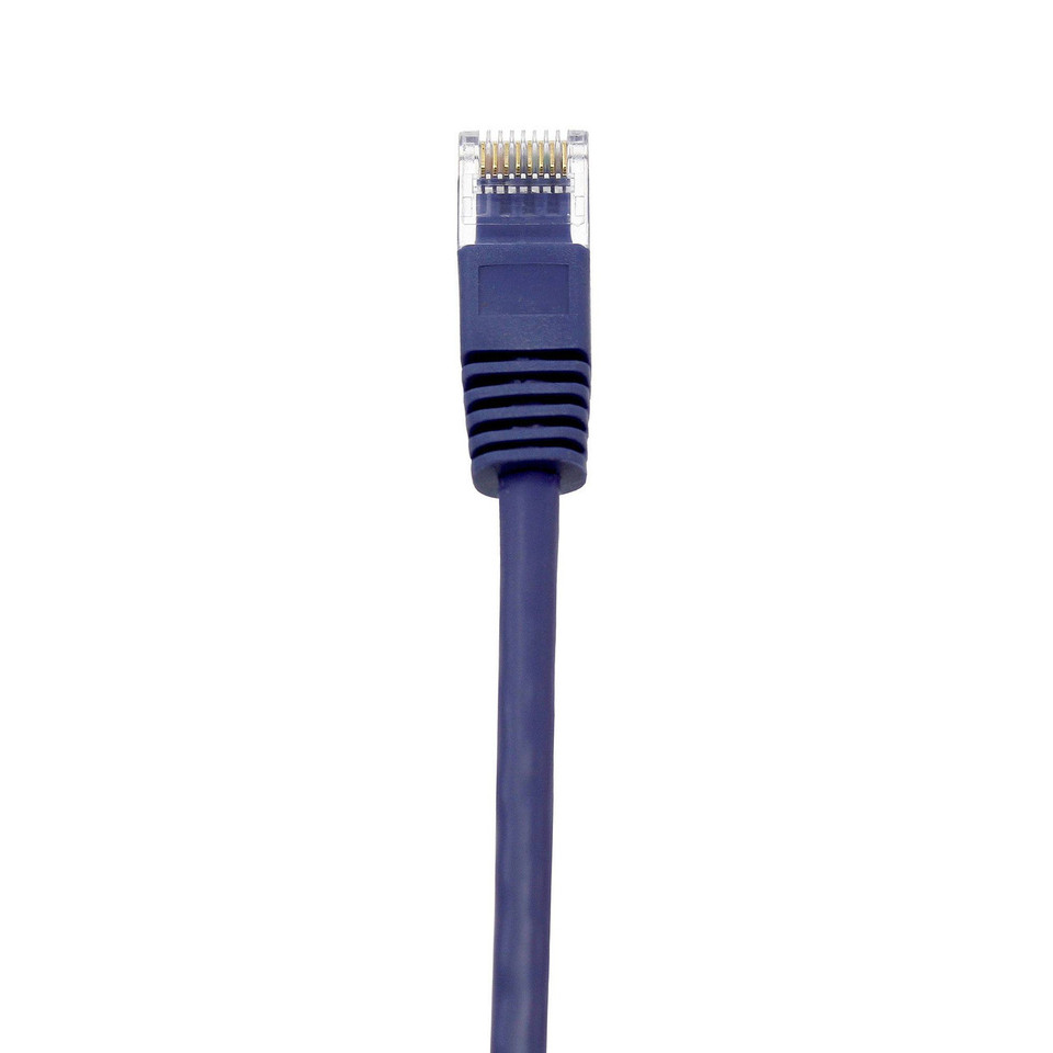 Cat6A Snagless Unshielded (UTP) Ethernet Cable - Purple Jacket