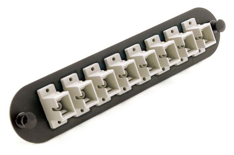 TA-08BB - Chameleon SC 8-Fiber, MM/SM Adaptor Panel (Beige)
