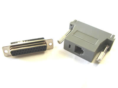 NMA-6609 - NMA-6609 Modular Adapter, RJ12-DB25 Female