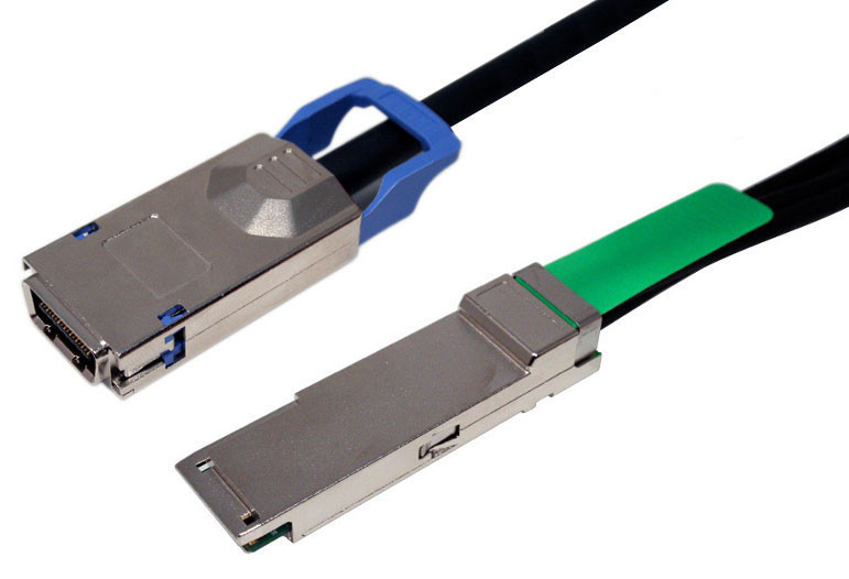 TAA Compliant - QSFP+ / CX4, 4X w/Ejectors, FOR CX4 & Infiniband Applications(DDR/SDR)