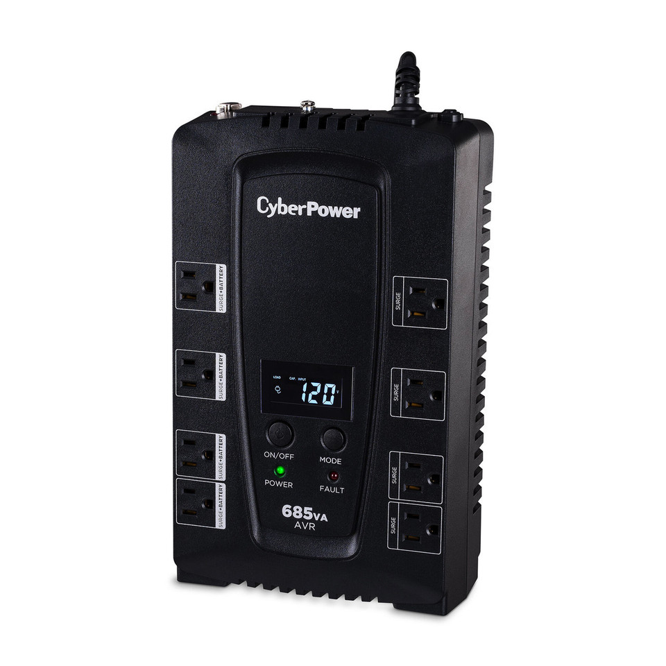 CyberPower CP685AVRLCD UPS System Intelligent LCD Series