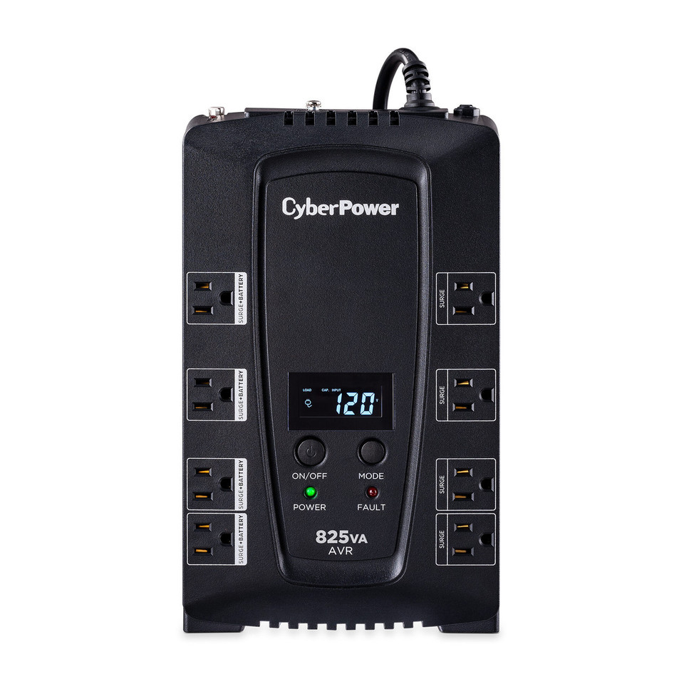 CyberPower 825AVR LCD Intelligent UPS System | Shop | Cables CyberPower 825AVR LCD Intelligent UPS System | Shop | Cables