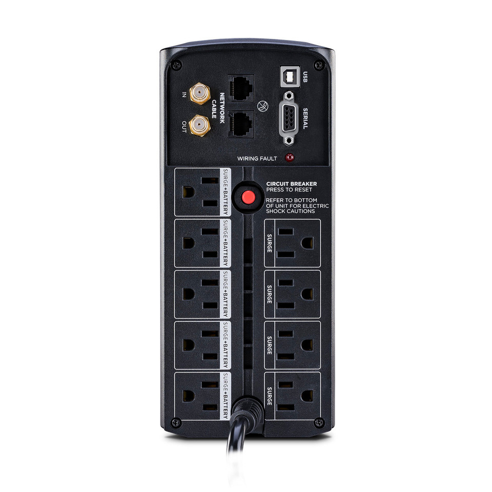 CyberPower 850AVR Intelligent UPS System LCD Series CyberPower 850AVR Intelligent UPS System LCD Series