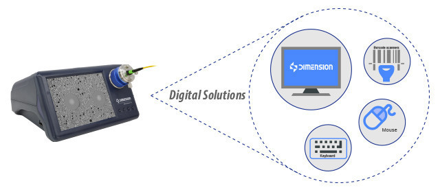EasyCheck Fiber Optic Endface Inspector (SC/ST/FC/LC), digital solutions