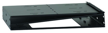 ICCMSABRS2 - EZ-Fold Wall Mount Bracket, 15" Deep, 2U (with sides folded closed)