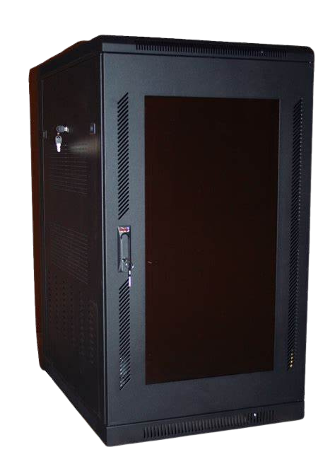 FE4119-20-02x - Quest Mfg. 410 Series Floor Enclosure 20U, front view