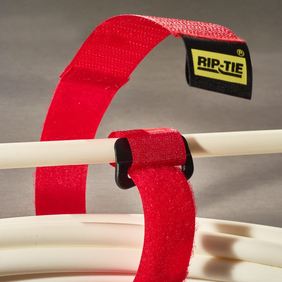 HB-06-010-BK - CableWrap with Buckle, 1 Inch Wide