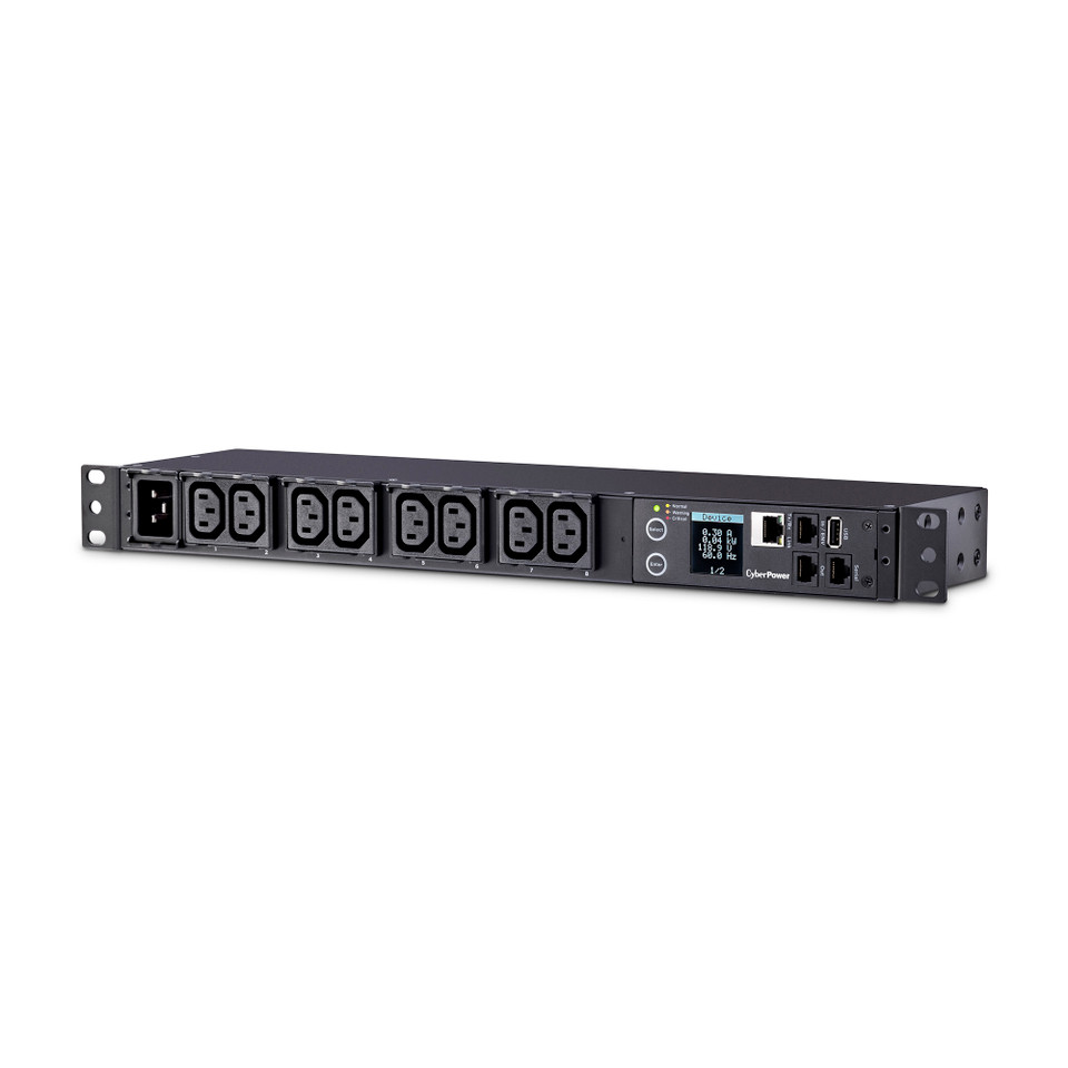 CyberPower Monitored PDU Series, 8 IEC-320 C13 Receptacles Image 2