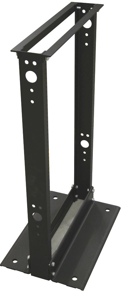 FR1904-28-02 - Quest Mfg. Floor Rack - FR1904-28 - 48"H X 19"W X 28 Rack Mount Space