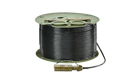 Military Cable Reel, 500 Meter, Side view
