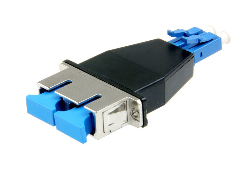 ADP-SC-LC-SM - SC-LC Hybrid Duplex Fiber Optic Adapter - Singlemode OS2, view 2