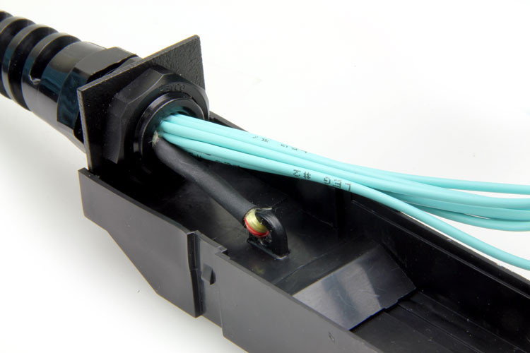 HD8² HDReadyLink®, Cassette to Cassette, 12 Strand, OS2, 6 Port Shuttered LC/UPC Duplex