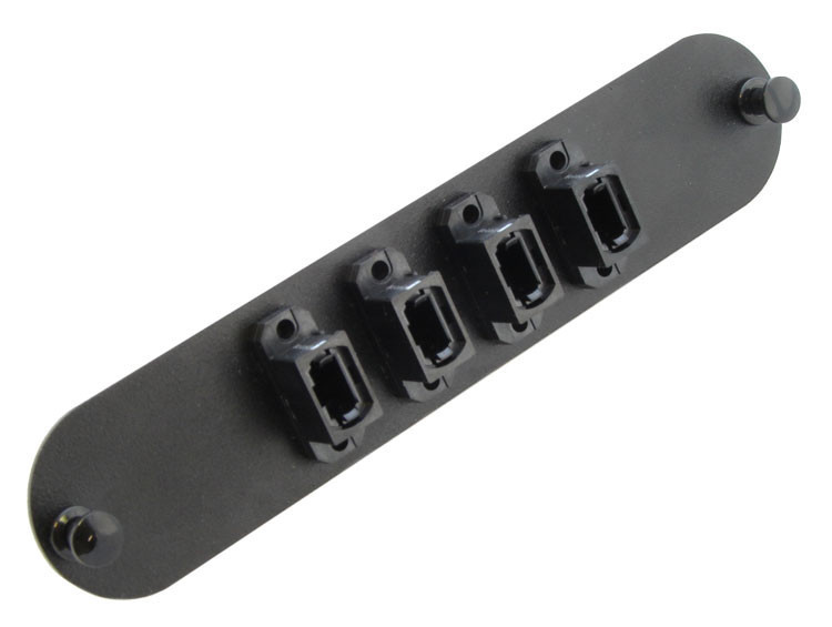 TA-04G - Chameleon MTP/MPO 4-Port, MM/SM Adaptor Panel