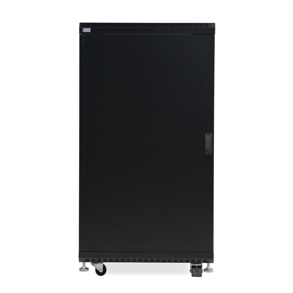 22U LINIER® Server Cabinet - 3106 Series - Solid/Vented Doors - 24" Depth