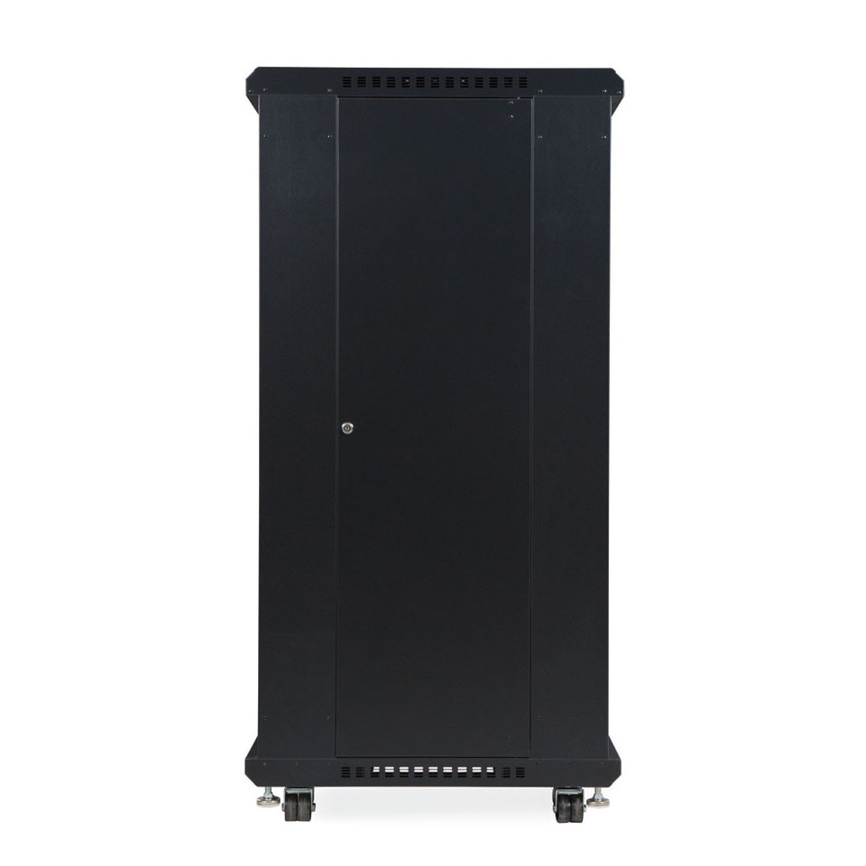 27U LINIER® Server Cabinet - 3108 Series - Solid/Solid Doors - 24 Inch Depth