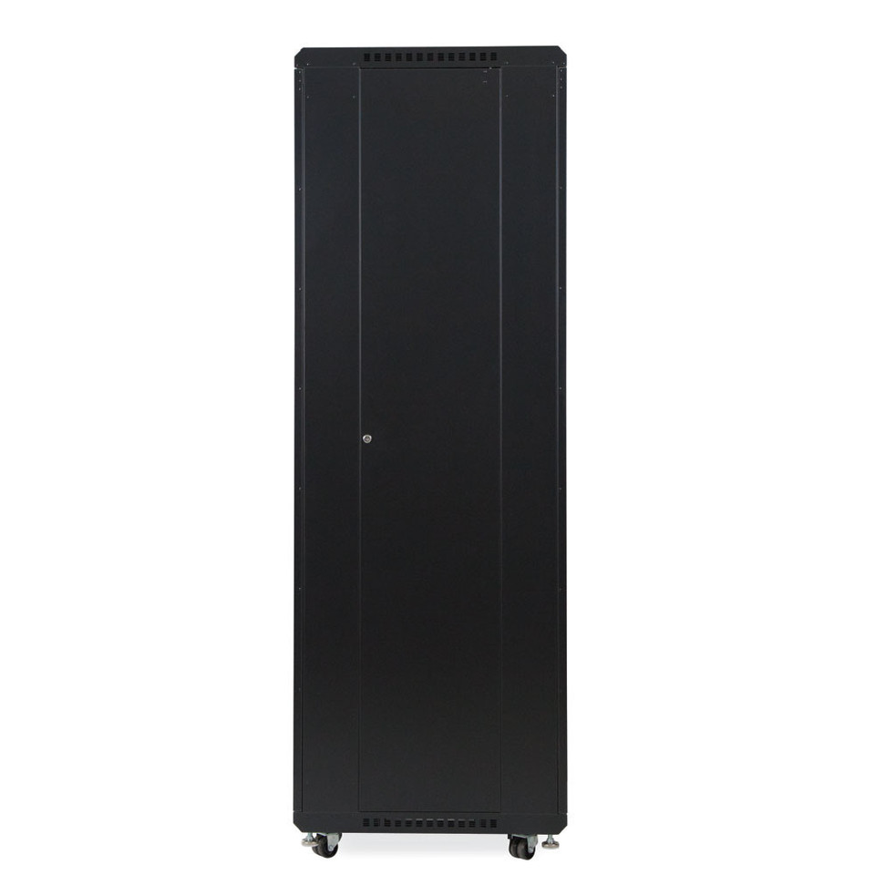 42U LINIER® Server Cabinet - 3108 Series -Solid/Solid Doors - 24 Inch Depth