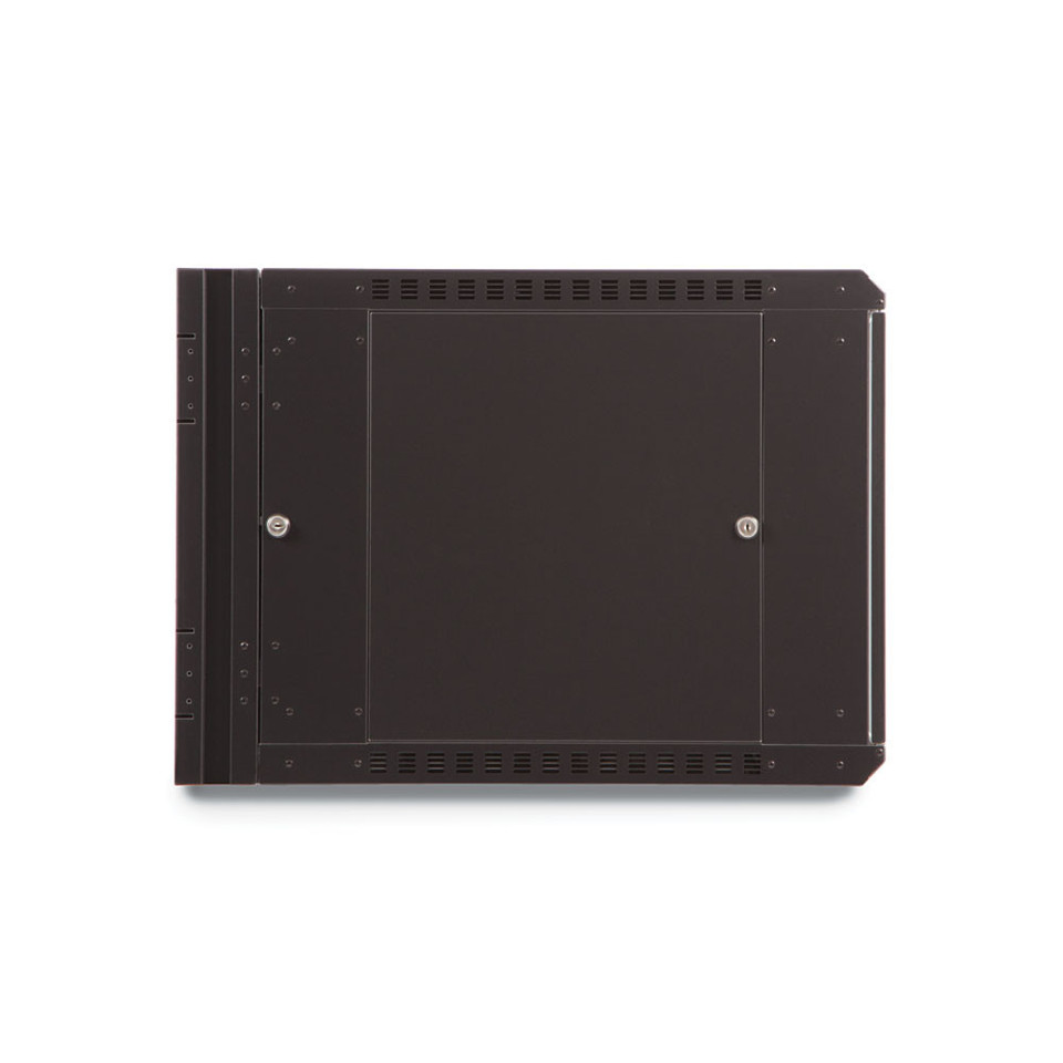 9U LINIER Swing-Out Wall Mount Cabinet - side view