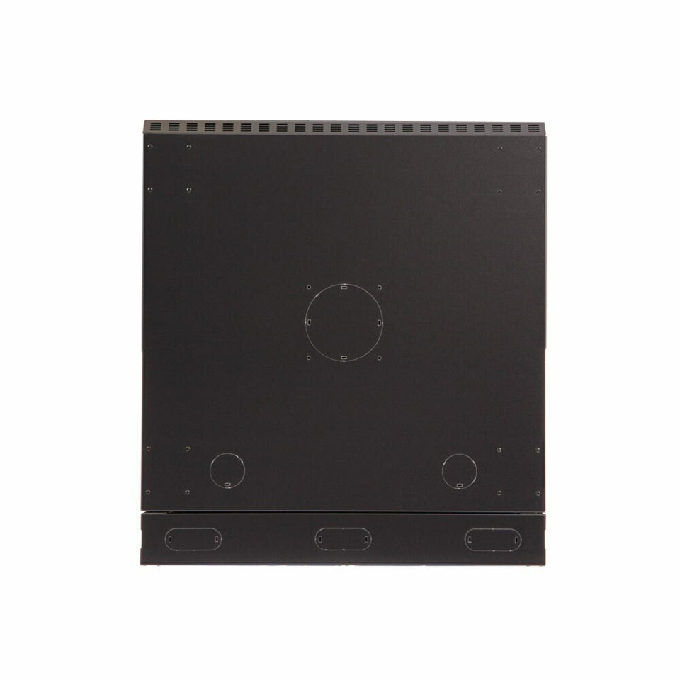 9U LINIER® Swing-Out Wall Mount Cabinet - Vented Door