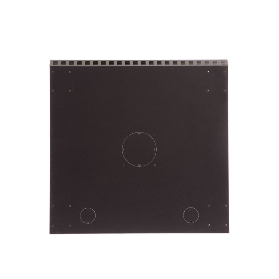 12U LINIER® Fixed Wall Mount Cabinet, Solid Door