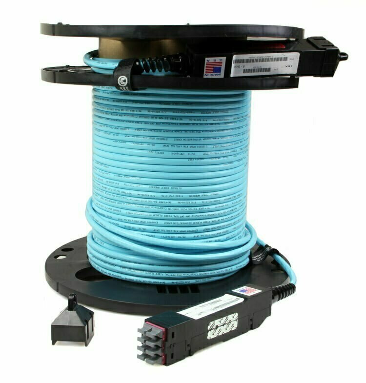 HDReadyLink®, Cassette to Cassette, OM5, 24 Strand, (12) Port, CS/UPC Duplex, to  (12) Port, CS/UPC Duplex, Flipped (Type C) Pinout