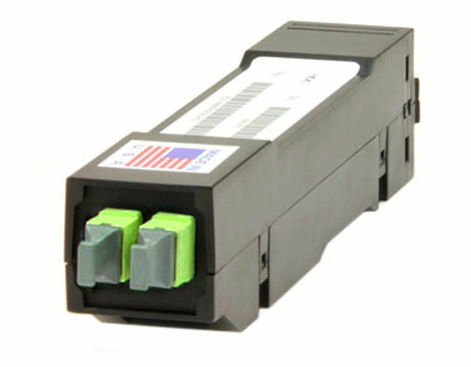 HD8² Cassette, 24 Strand, 50/125 OM5, MDC/UPC (12) Port, Lime Green Duplex, Front - (2) Port MTP Elite 12 Fiber Rear, Male Lime Green, Straight (Type A) Pinout