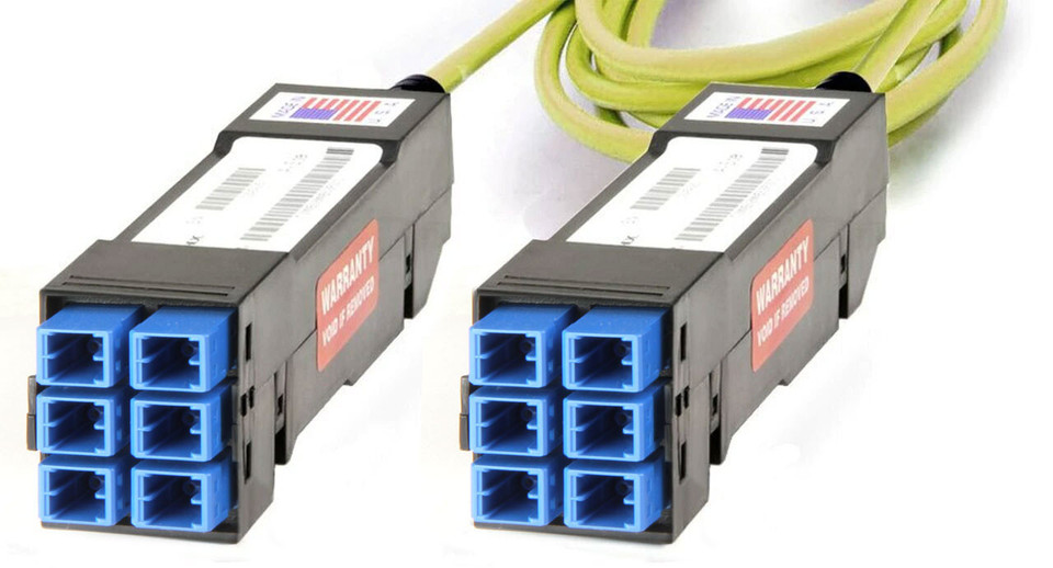 T-9MDSE02MDSE02F0010 - HD8² HDReadyLink®, Cassette to Cassette, OS2, 24 Strand, (12) Port, MDC/UPC Duplex, to (12) Port, MDC/UPC Duplex, Flipped (Type C) Pinout - Image 2